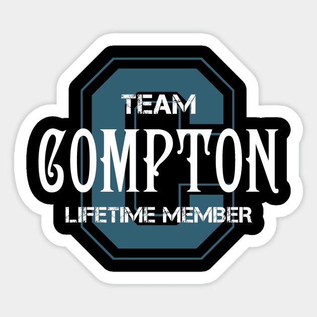 COMPTON Sticker by TANISHA TORRES